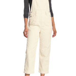 Madewell Corduroy Straight Crop Overalls